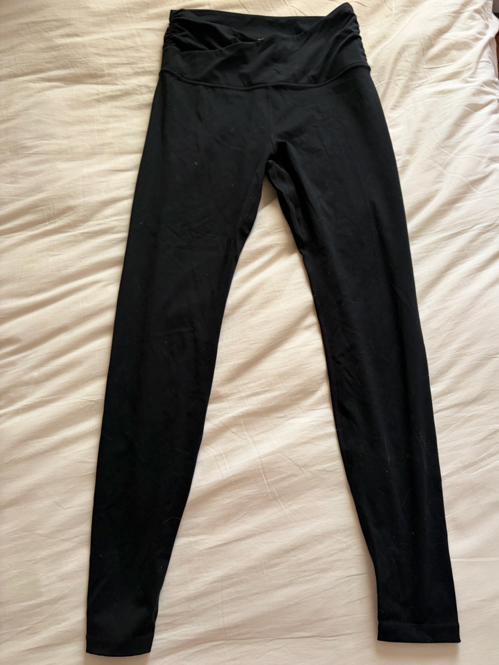 Athletic Black High-Waist Leggings